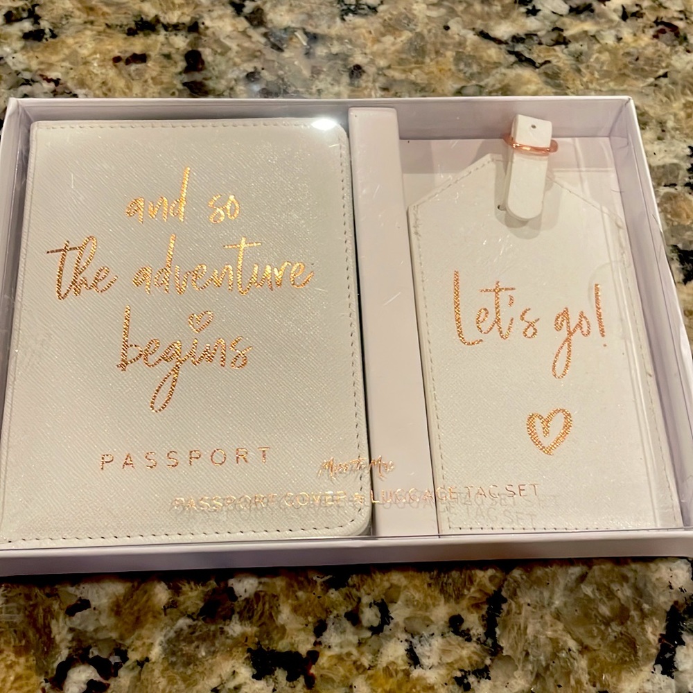 Passport holder & luggage tag.
